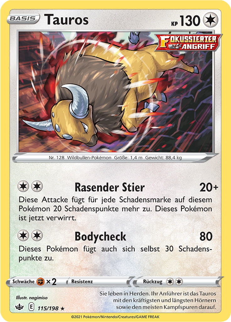 Tauros (Reverse Holo)