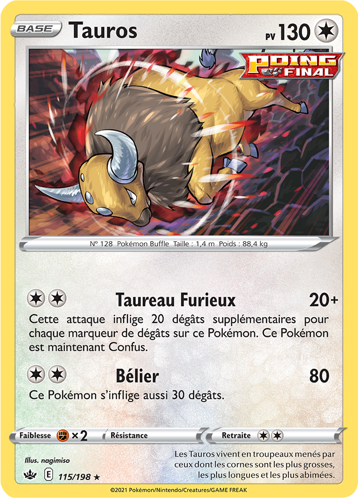 Tauros (Reverse Holo)