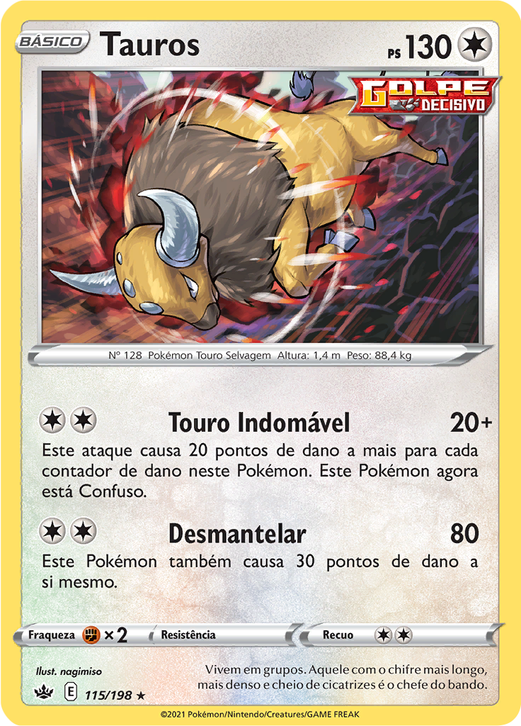 Tauros (Reverse Holo)