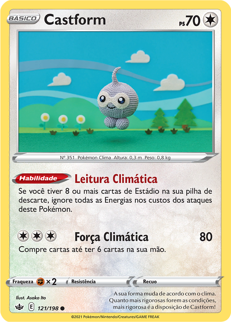 Castform (Reverse Holo)