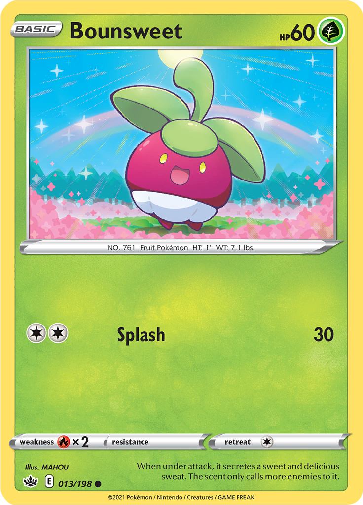 Bounsweet (Reverse Holo)