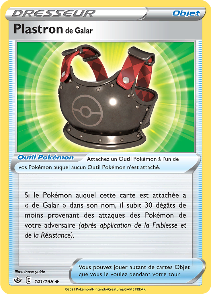 Plastron de Galar (Reverse Holo)