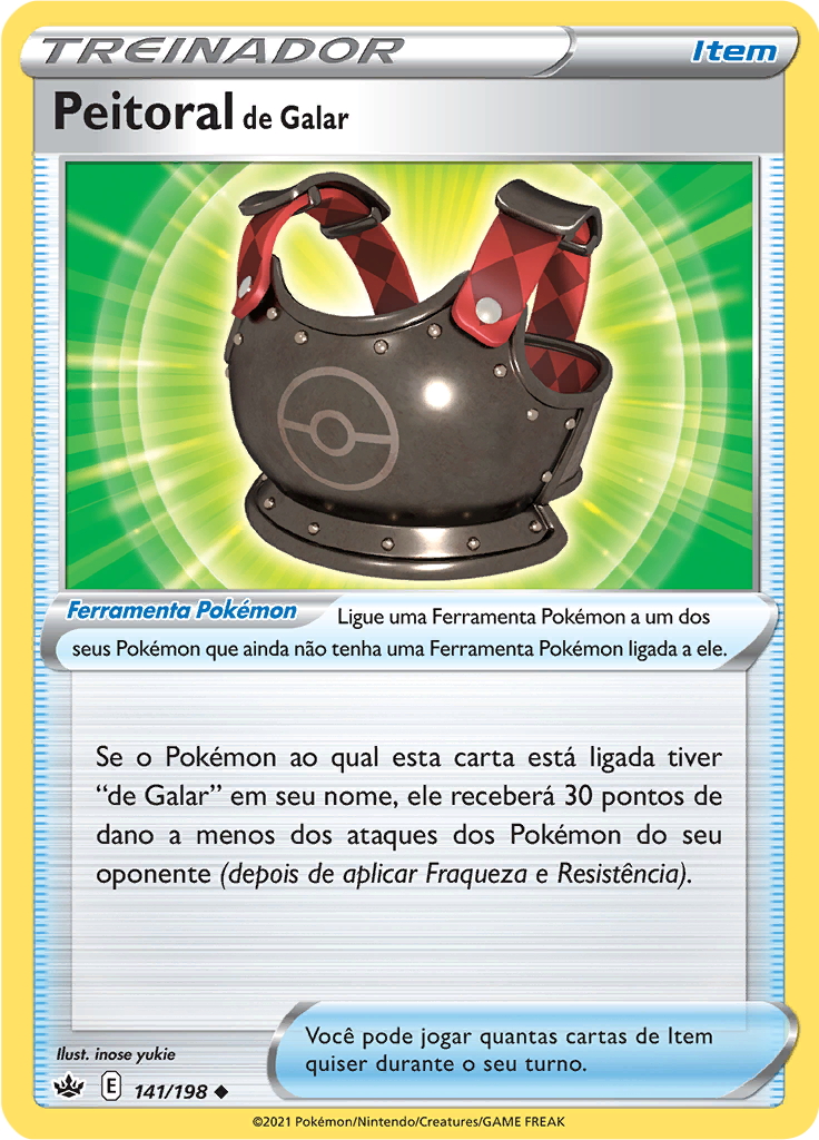 Peitoral de Galar (Reverse Holo)