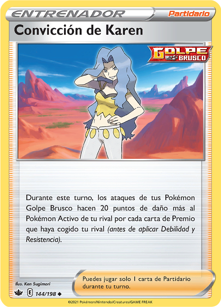 Convicción de Karen (Reverse Holo)