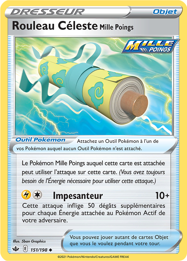 Rouleau Céleste Mille Poings (Reverse Holo)