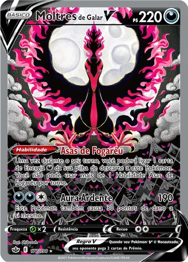 Moltres de Galar V — Reinado Arrepiante