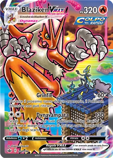 Blaziken VMAX — Regno Glaciale