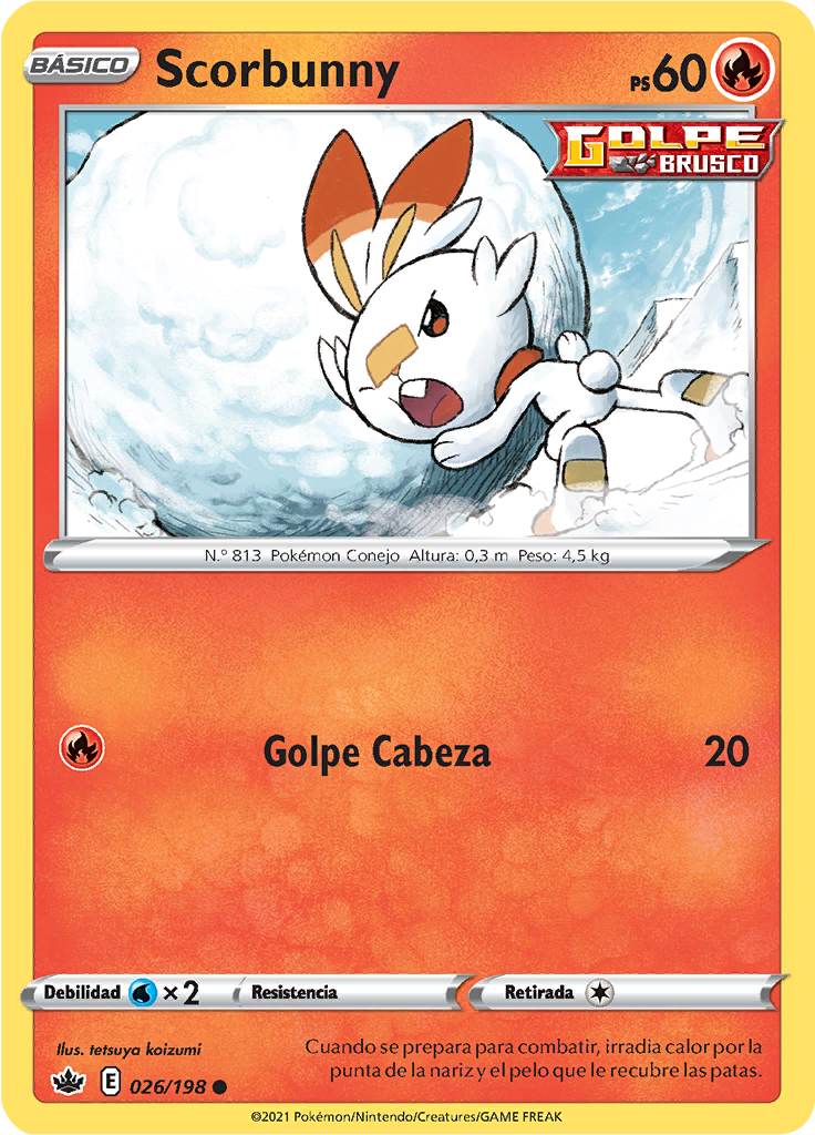 Scorbunny (Reverse Holo)