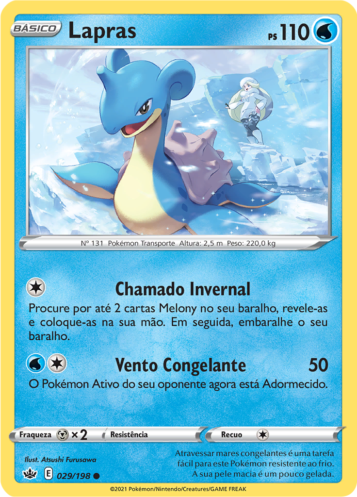 Lapras (Reverse Holo)