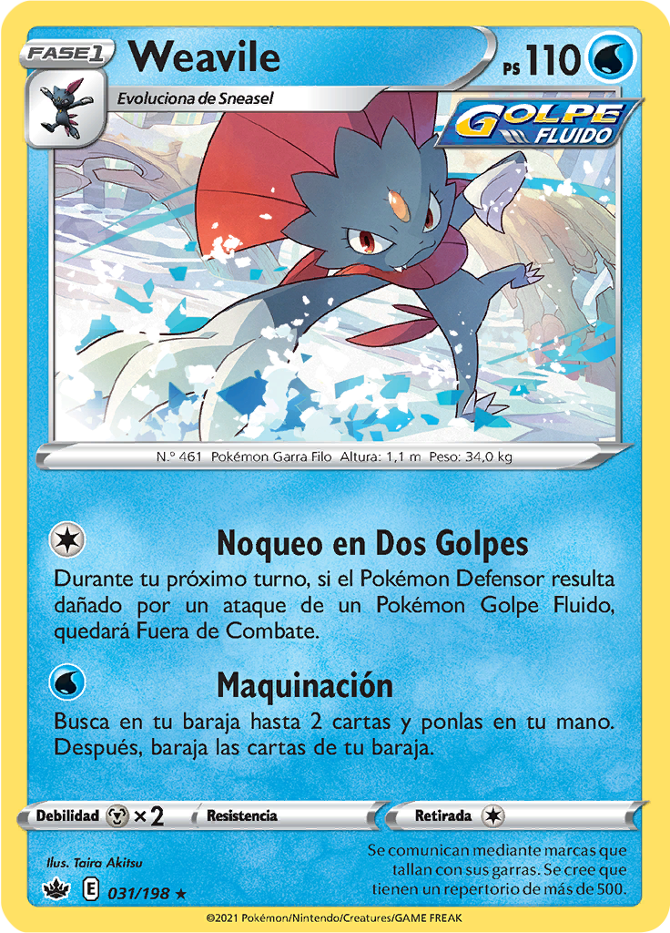 Weavile (Reverse Holo)