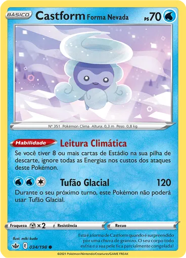 Castform Forma Nevada
