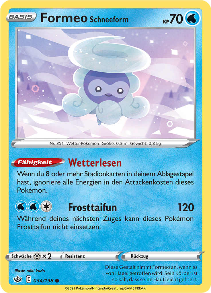 Formeo Schneeform (Reverse Holo)