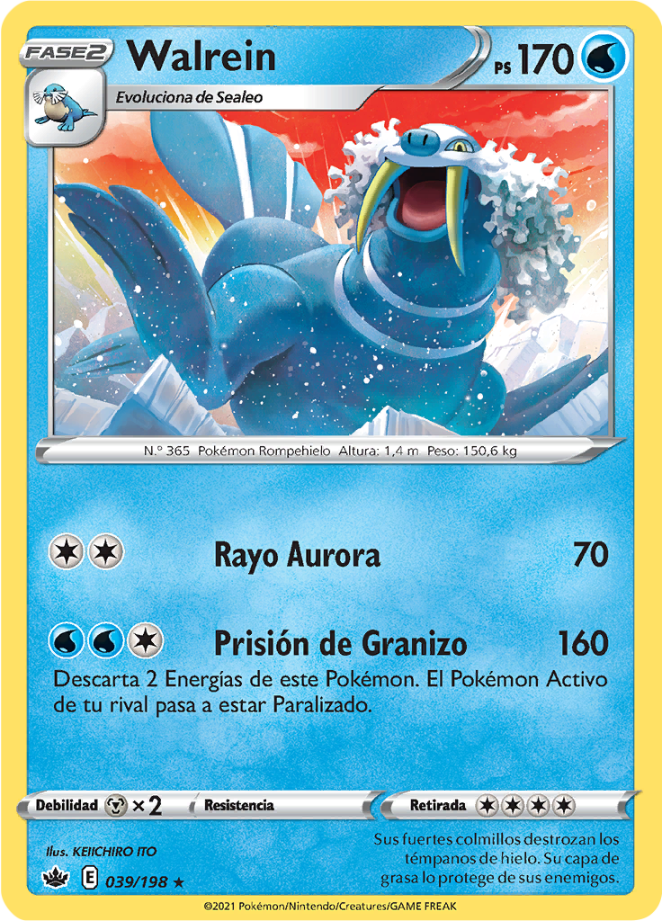Walrein (Reverse Holo)