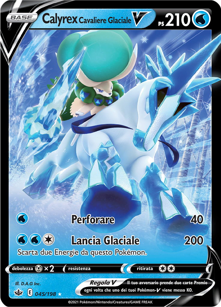 Calyrex Cavaliere Glaciale V