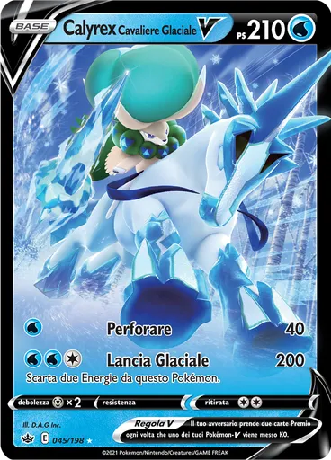 Calyrex Cavaliere Glaciale V