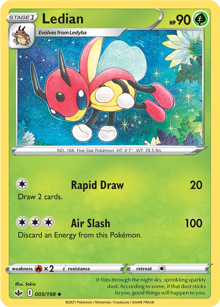 Ledian (Reverse Holo)