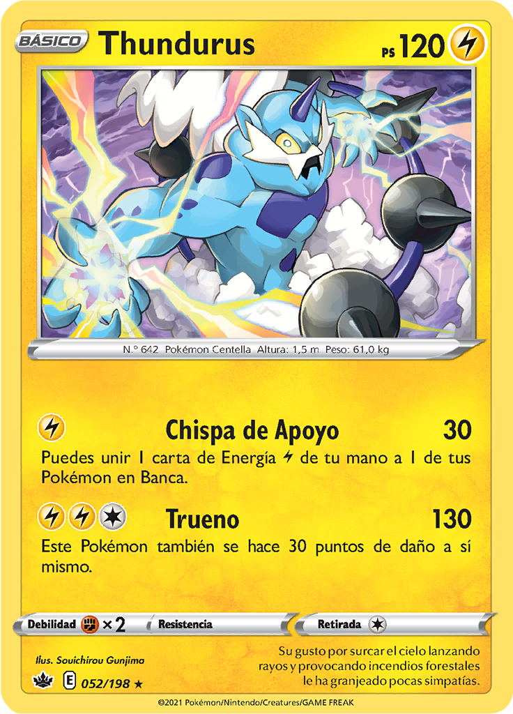 Thundurus (Reverse Holo)