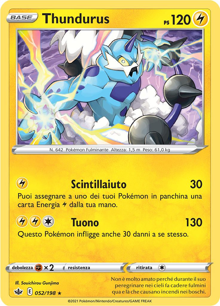 Thundurus (Reverse Holo)