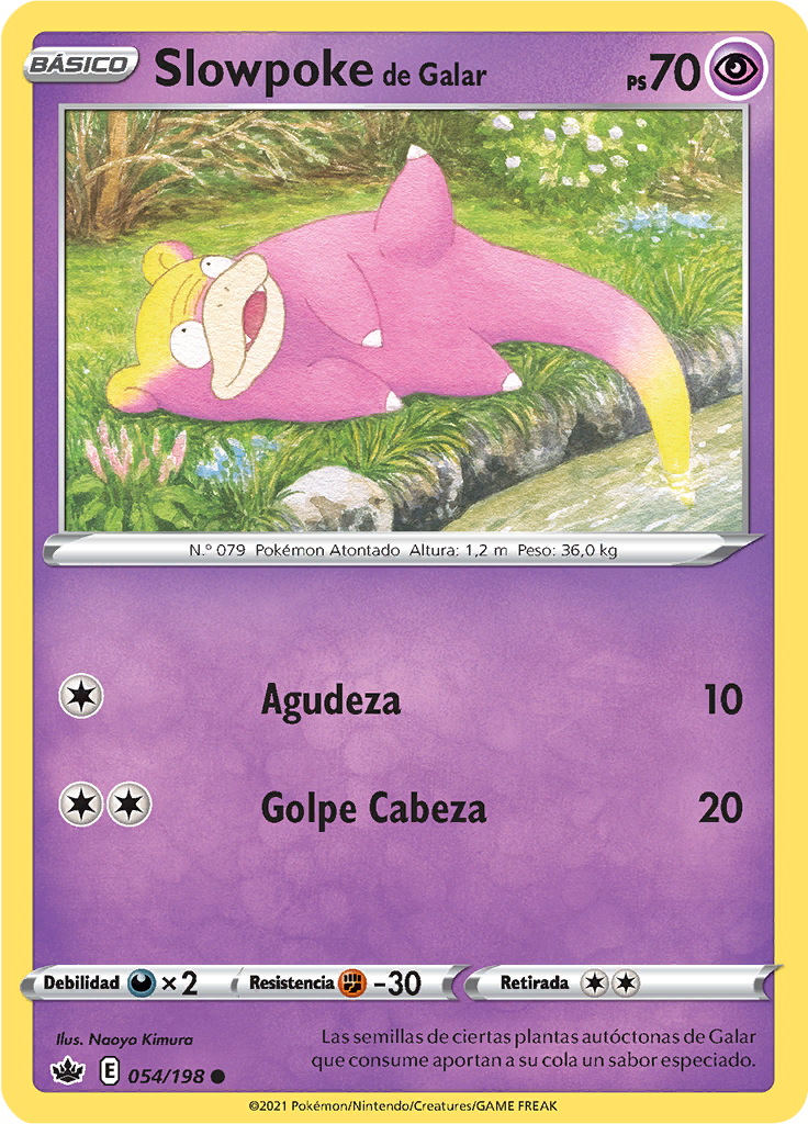 Slowpoke de Galar (Reverse Holo)