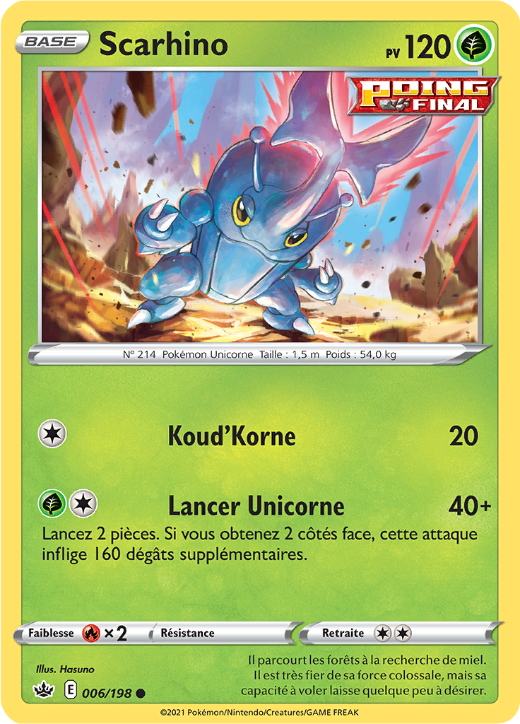 Scarhino (Reverse Holo)