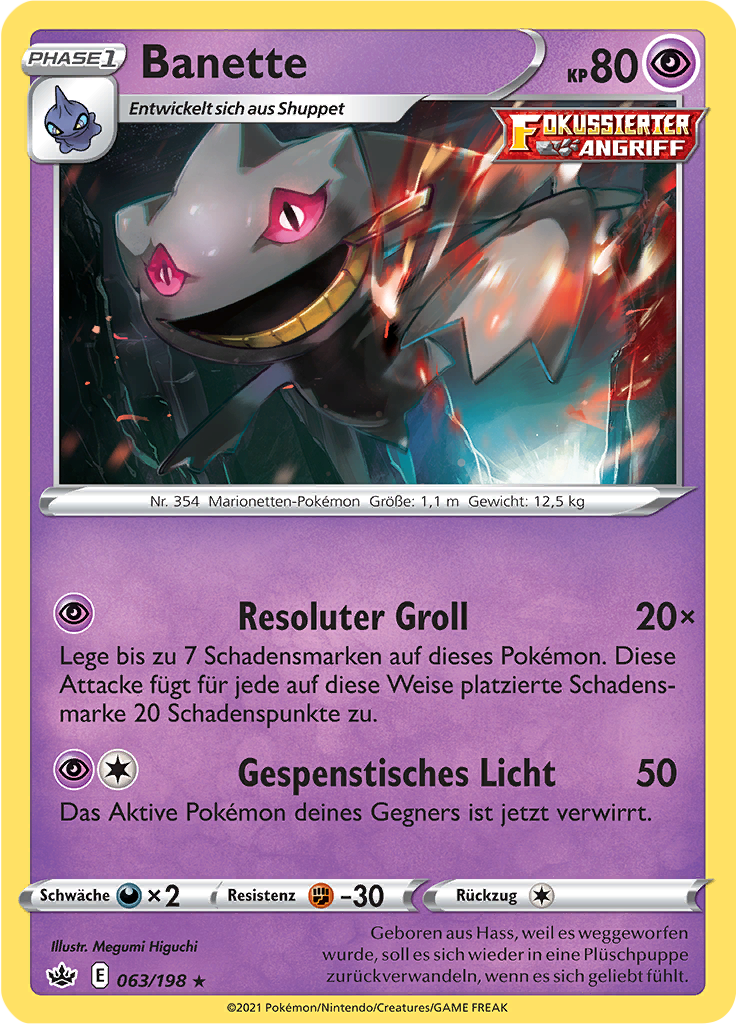 Banette (Reverse Holo)