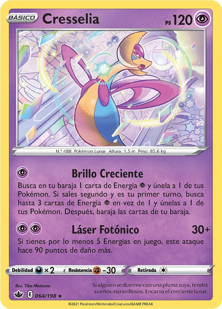 Cresselia (Reverse Holo)