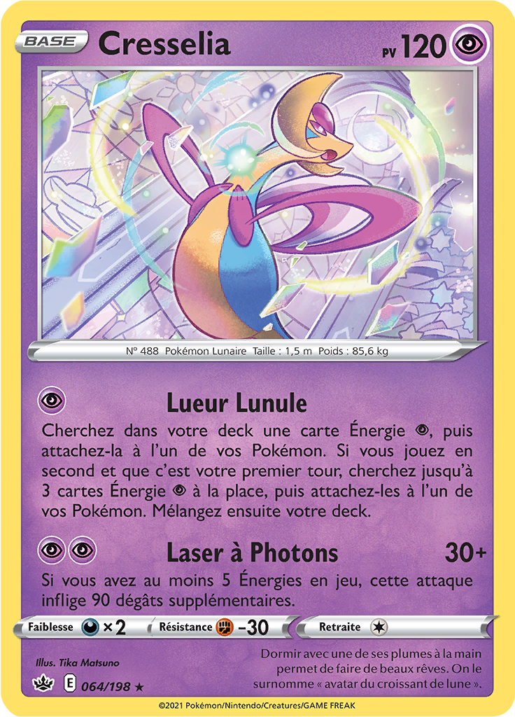 Cresselia (Reverse Holo)