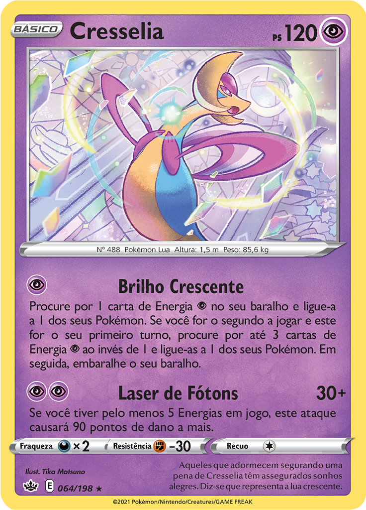 Cresselia (Reverse Holo)