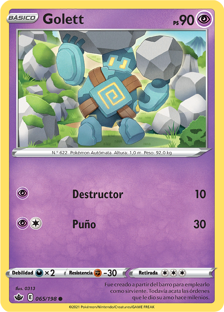 Golett (Reverse Holo)
