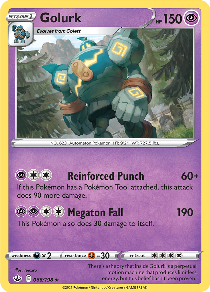 Golurk (Reverse Holo)