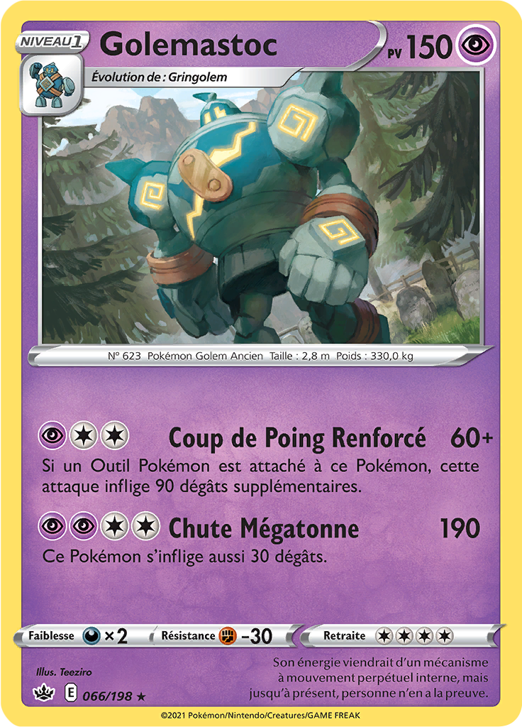 Golemastoc (Reverse Holo)