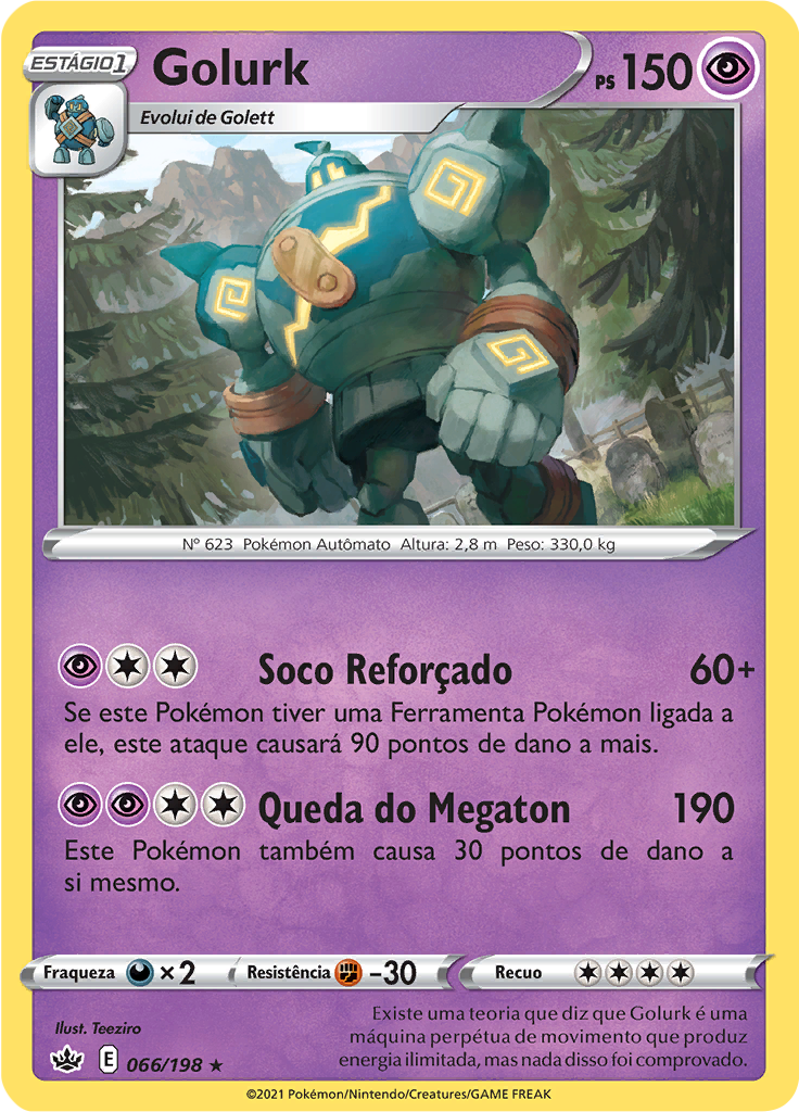 Golurk (Reverse Holo)