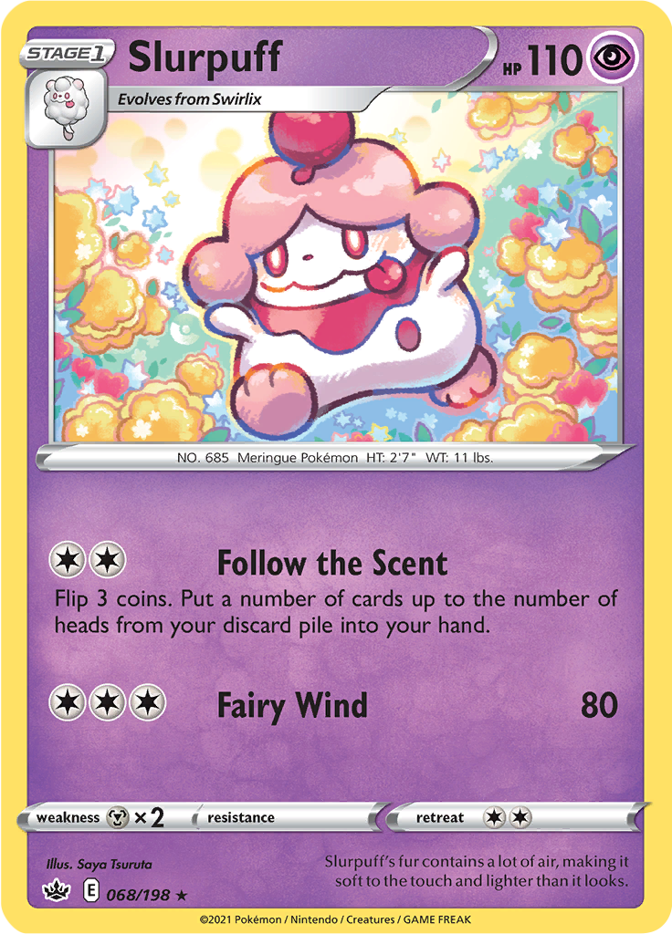 Slurpuff (Reverse Holo)