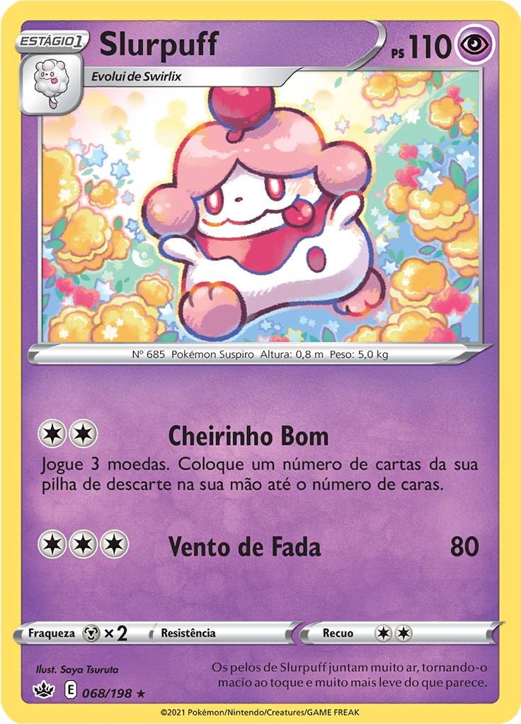 Slurpuff (Reverse Holo)