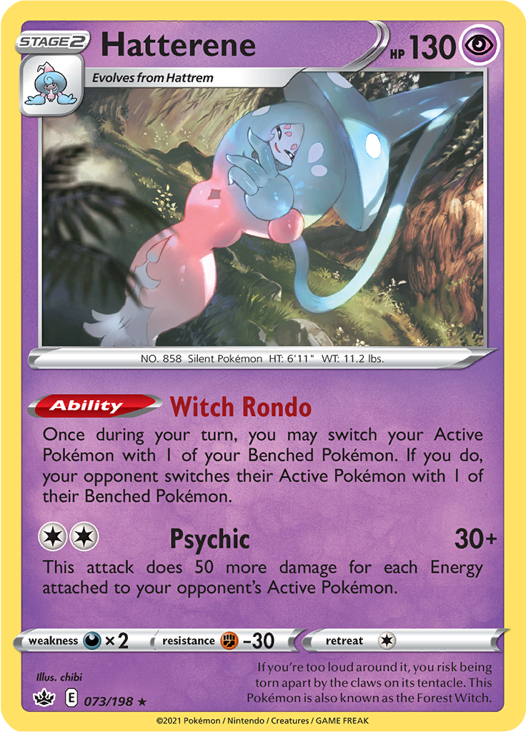 Hatterene (Reverse Holo)