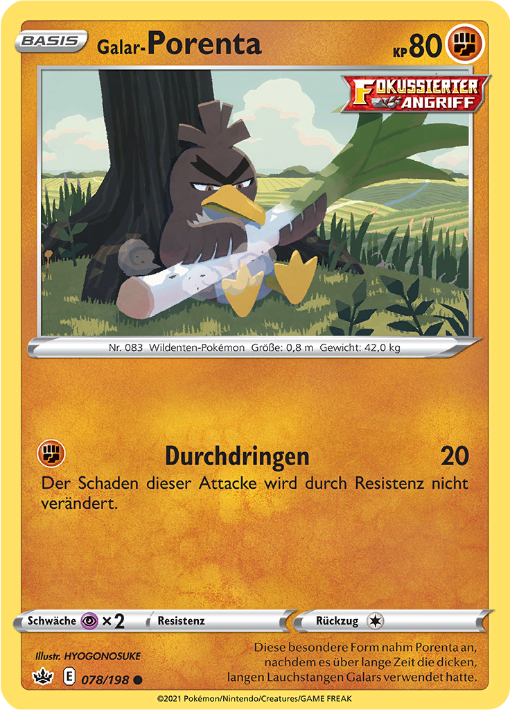 Galar-Porenta (Reverse Holo)