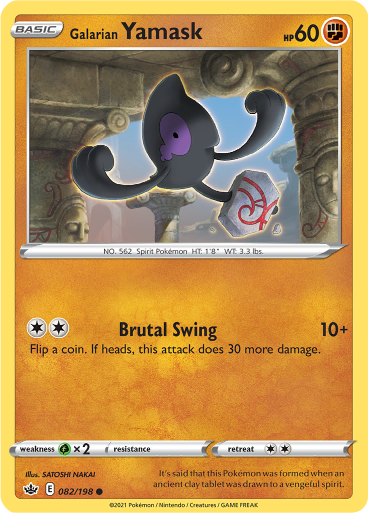 Galarian Yamask (Reverse Holo)