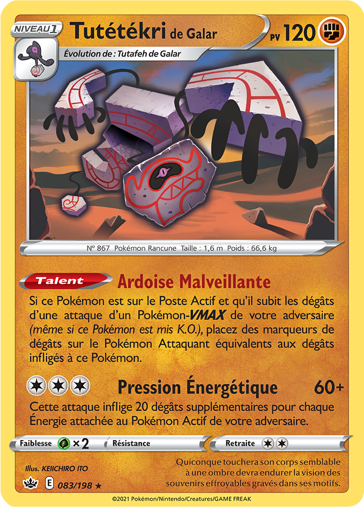 Tutétékri de Galar (Reverse Holo)