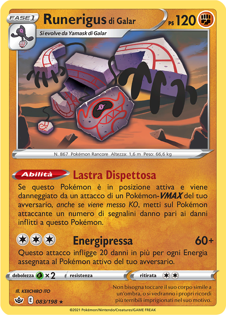 Runerigus di Galar (Reverse Holo)