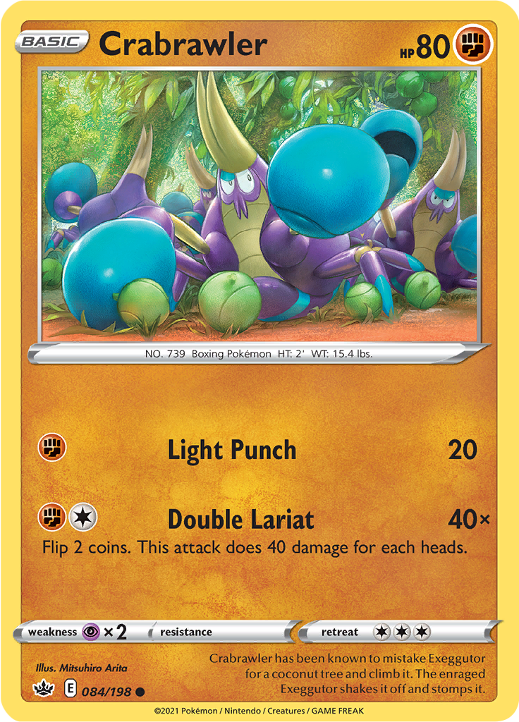 Crabrawler (Reverse Holo)