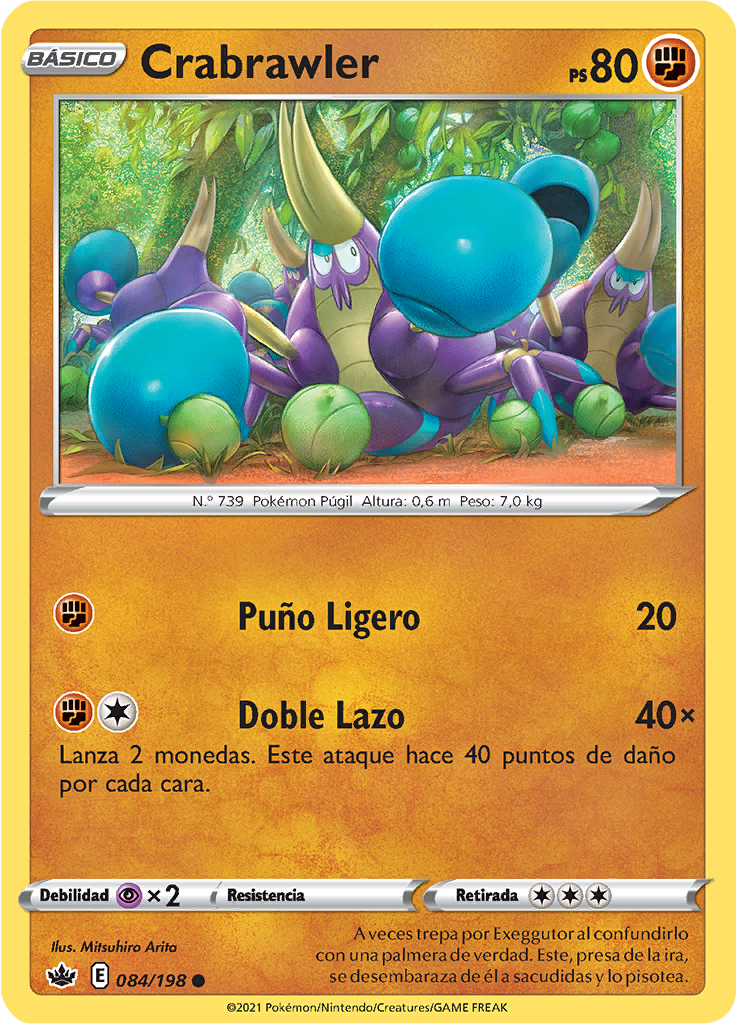 Crabrawler (Reverse Holo)