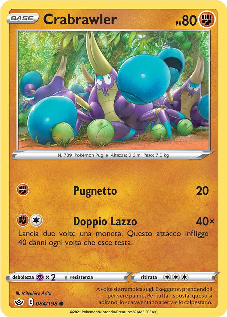 Crabrawler (Reverse Holo)