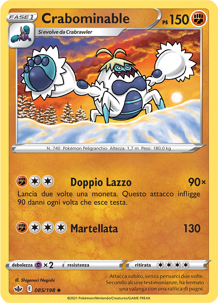 Crabominable (Reverse Holo)