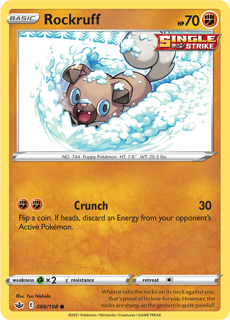 Rockruff (Reverse Holo)