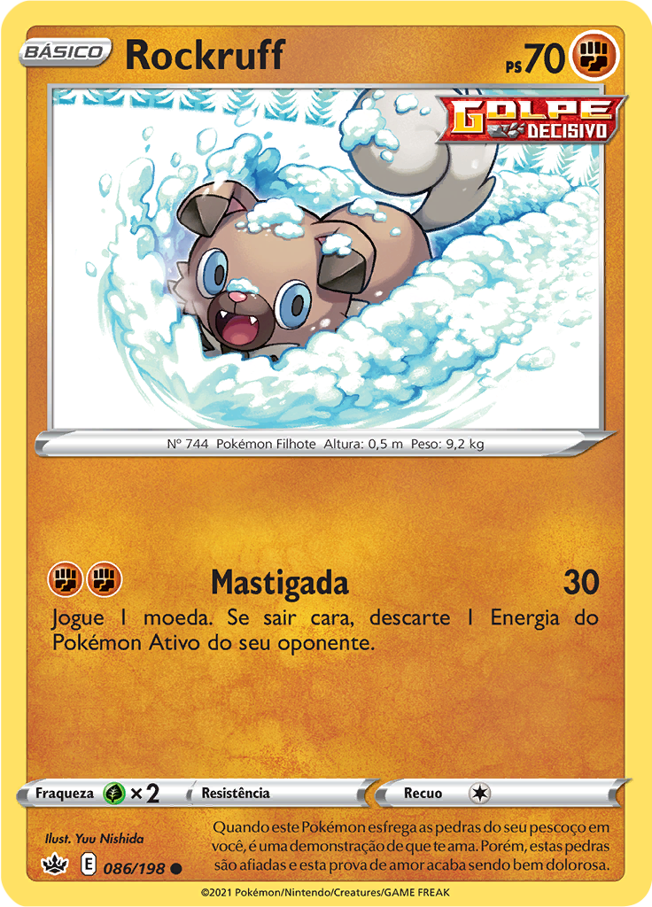 Rockruff (Reverse Holo)