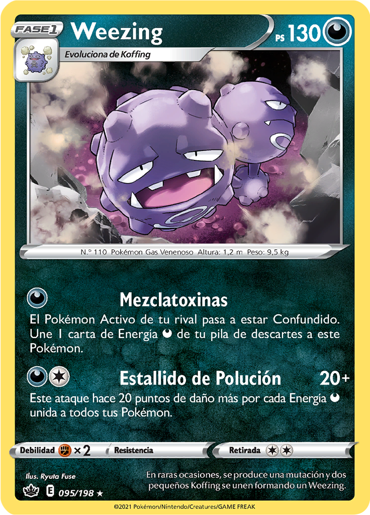 Weezing (Reverse Holo)