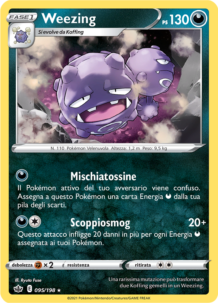 Weezing (Reverse Holo)