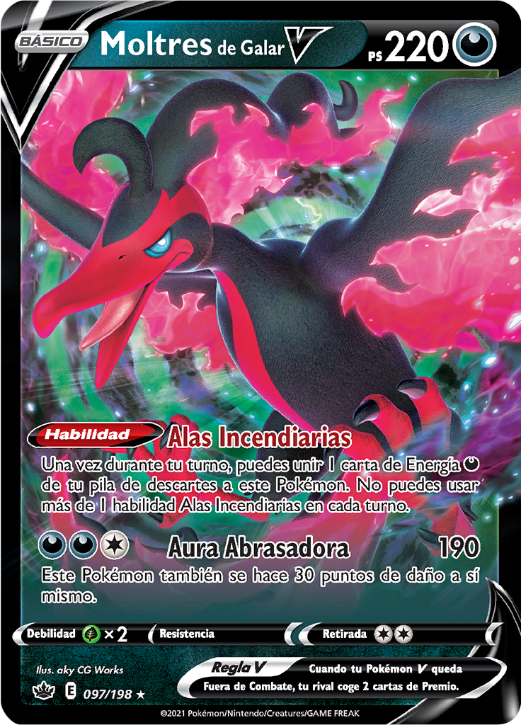 Moltres de Galar V