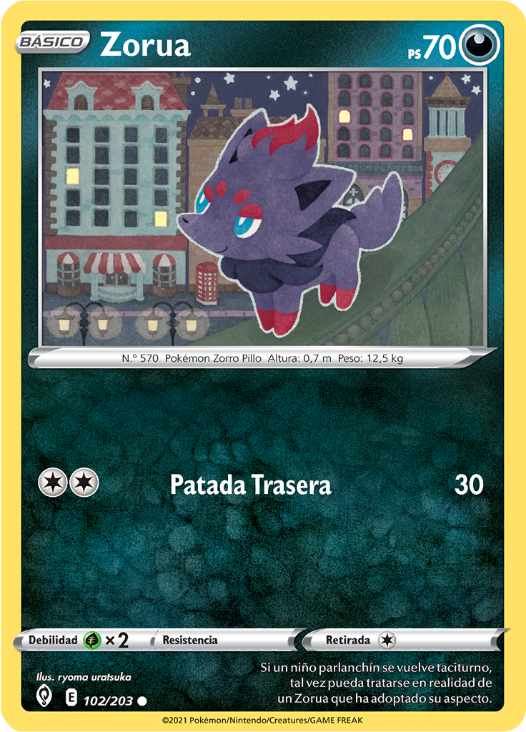 Zorua (Reverse Holo)