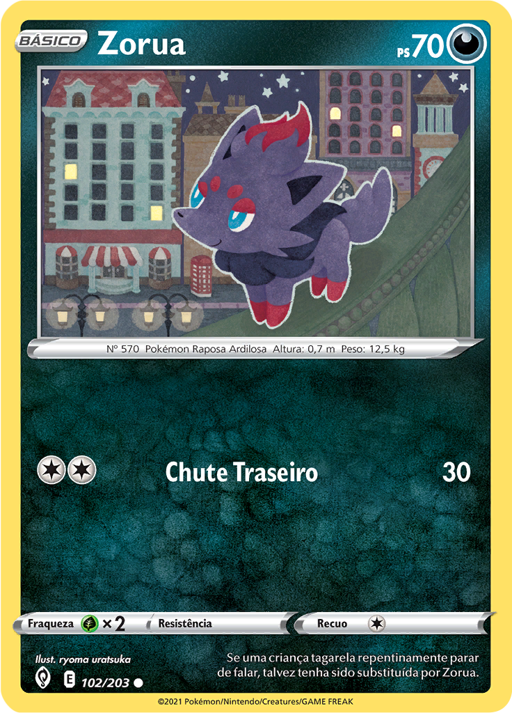 Zorua (Reverse Holo)